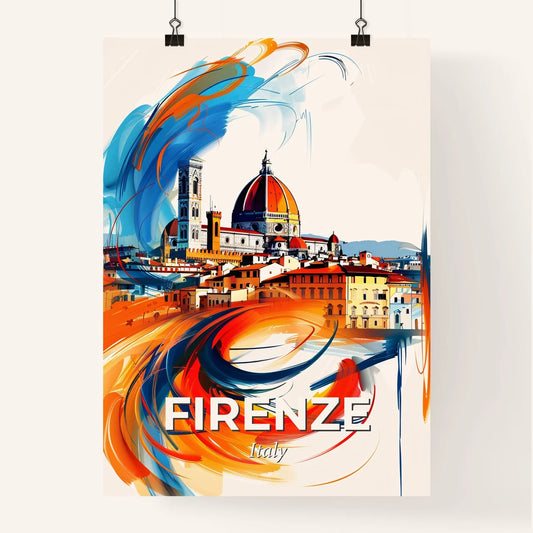 Vibrant Firenze , Italy Poster