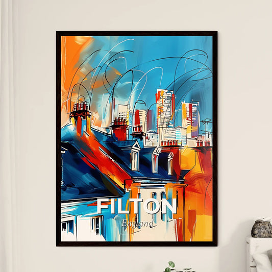 Vibrant Filton, England Art Print