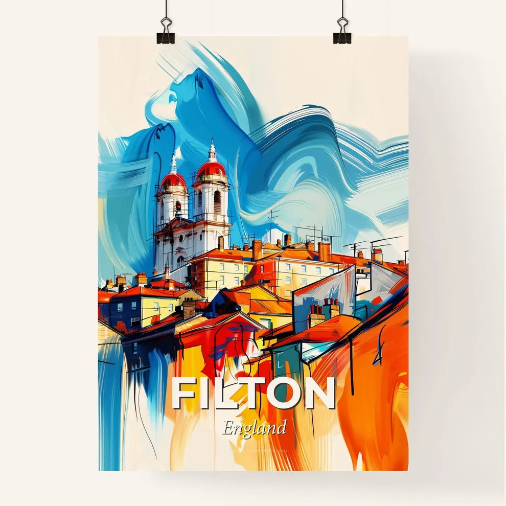 Vibrant Filton, England Poster