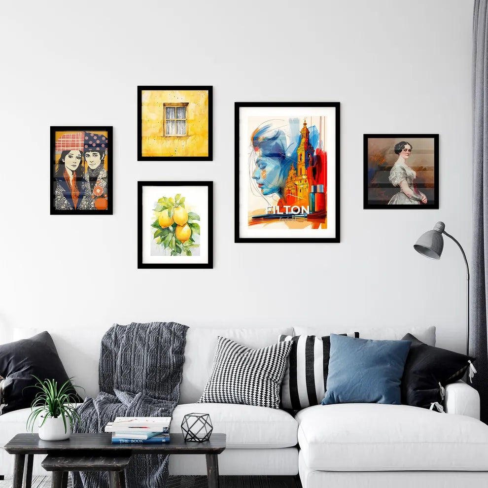 Vibrant Filton, England Wall Art Collection