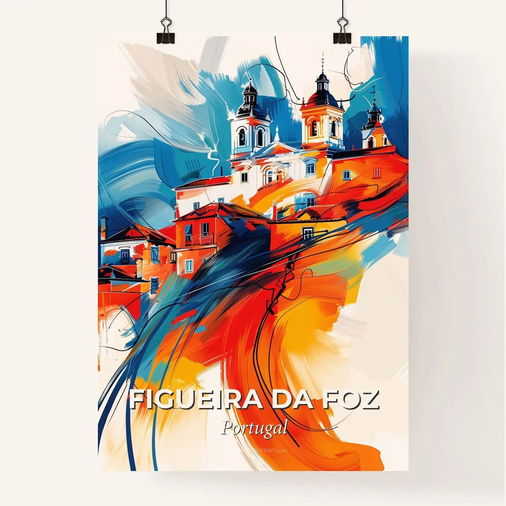 Vibrant Figueira Da Foz, Portugal Poster