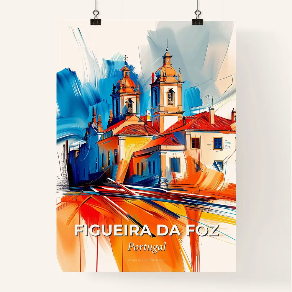 Vibrant Figueira Da Foz, Portugal Poster