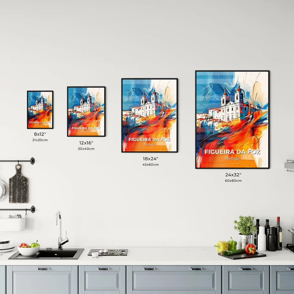 Vibrant Figueira Da Foz, Portugal Kitchen Art