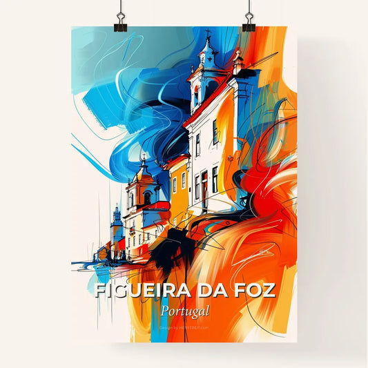 Vibrant Figueira Da Foz, Portugal Poster