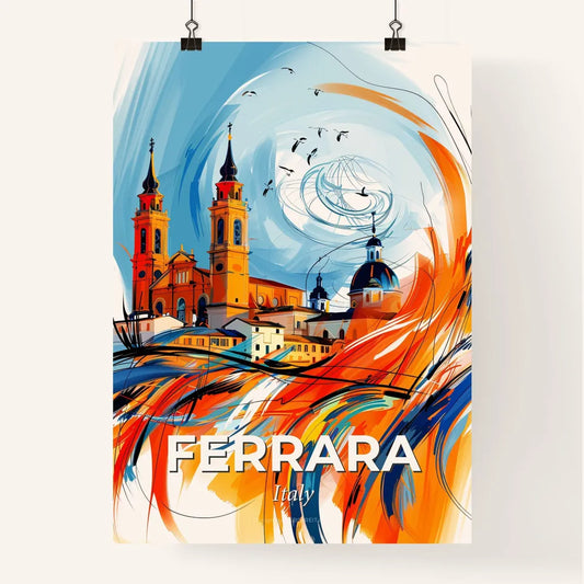 Vibrant Ferrara, Italy Poster