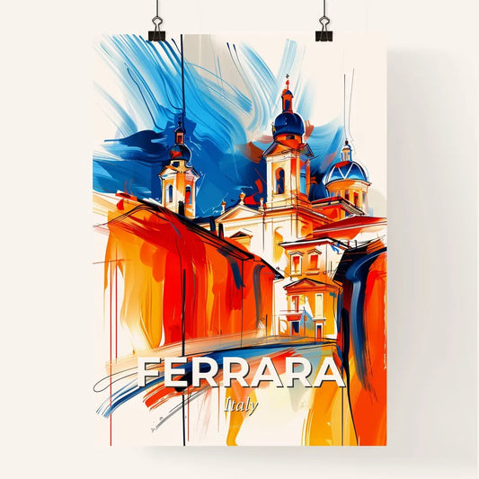 Vibrant Ferrara, Italy Poster