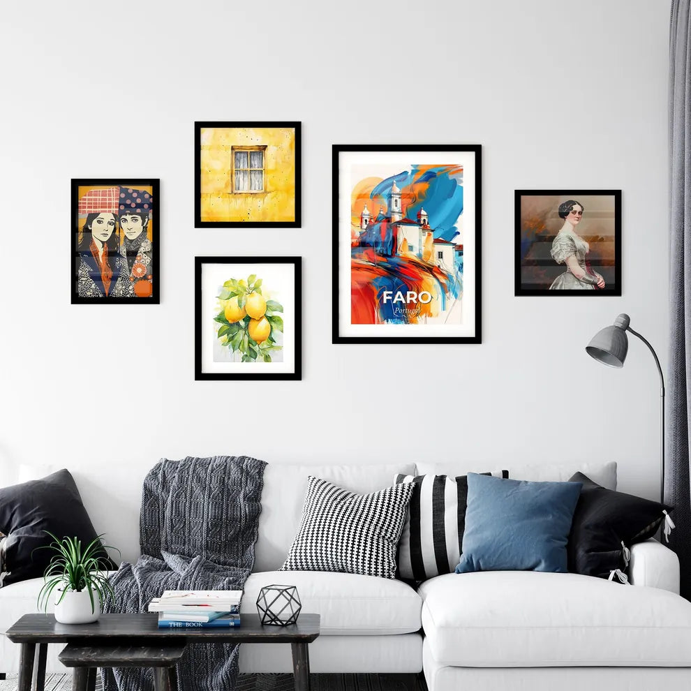 Vibrant Faro, Portugal Wall Art Collection