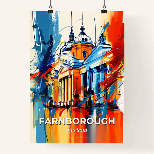 Vibrant Farnborough, England Poster
