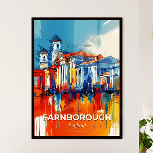 Vibrant Farnborough, England Art Print