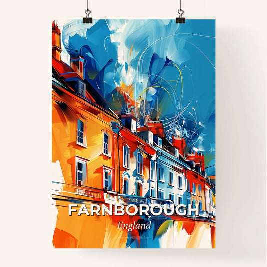 Vibrant Farnborough, England Poster