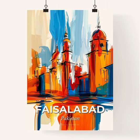 Vibrant Faisalabad, Pakistan Poster