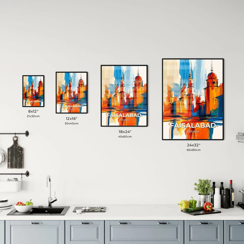 Vibrant Faisalabad, Pakistan Kitchen Art