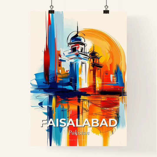 Vibrant Faisalabad, Pakistan Poster