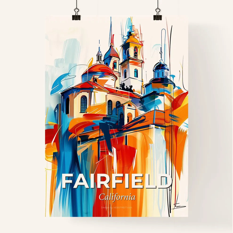 Vibrant Fairfield, California Poster