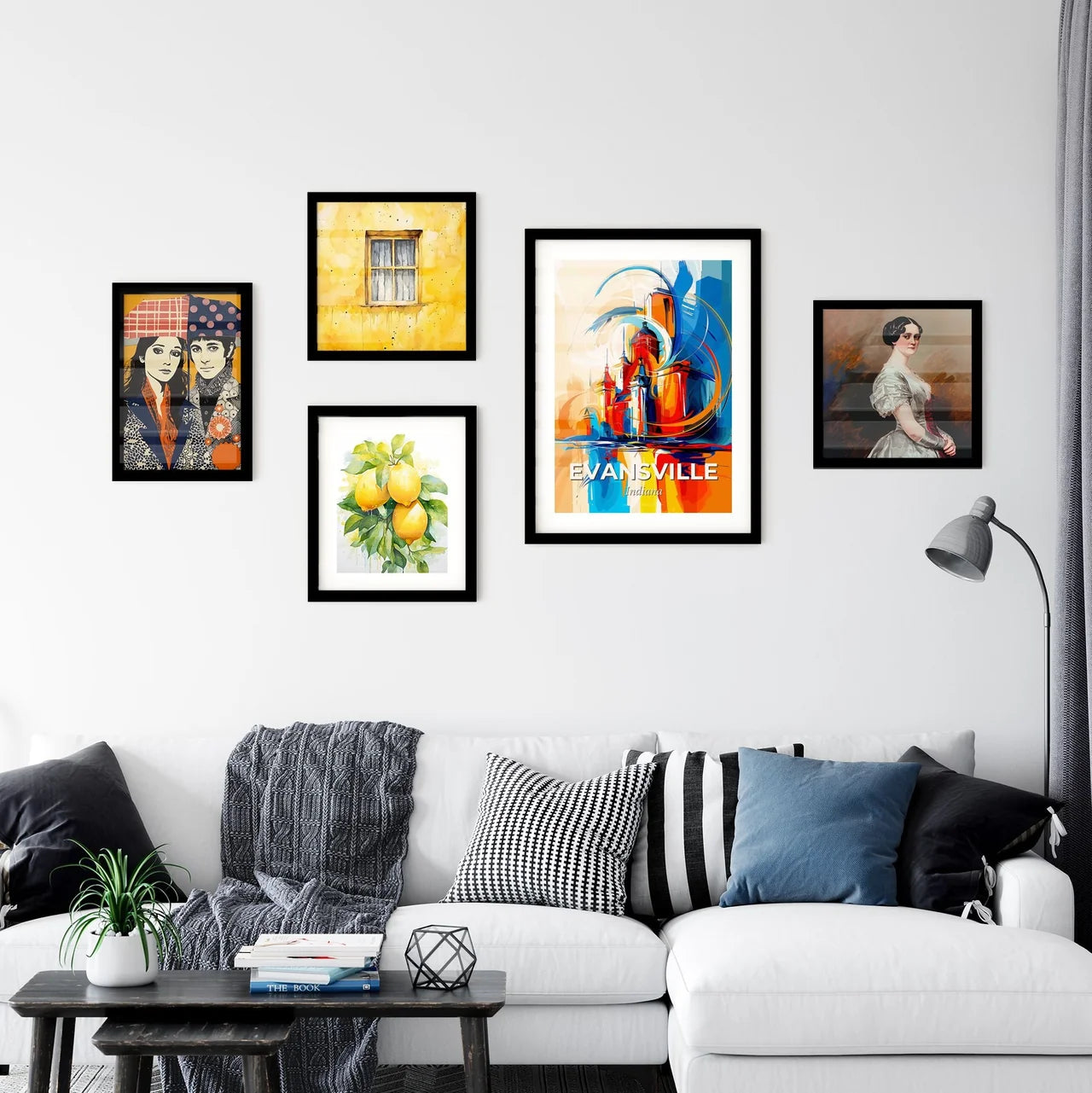 Vibrant Evansville, Indiana Wall Art Collection