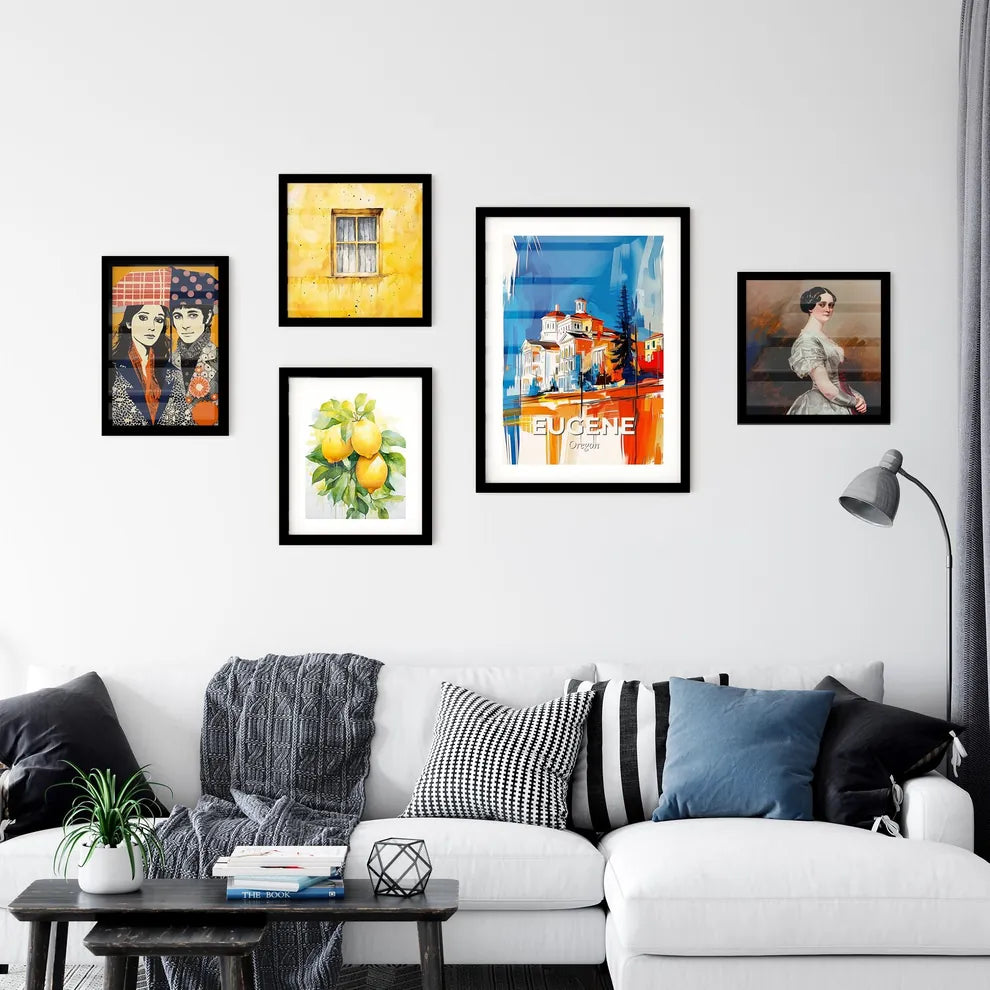 Vibrant Eugene, Oregon Wall Art Collection