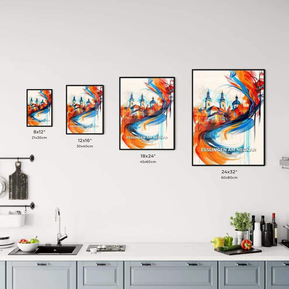 Vibrant Esslingen Am Neckar, Germany Kitchen Art