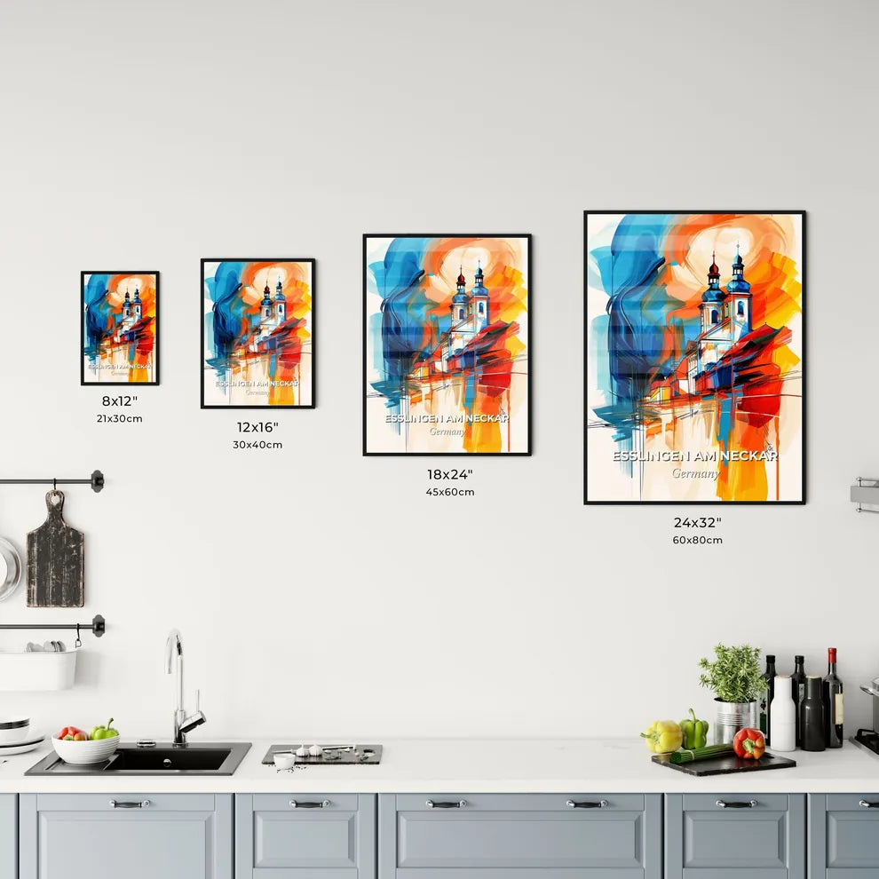 Vibrant Esslingen Am Neckar, Germany Kitchen Art