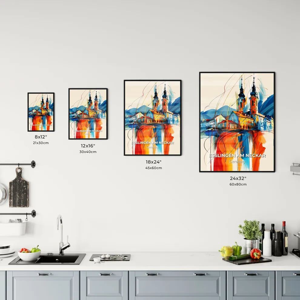 Vibrant Esslingen Am Neckar, Germany Kitchen Art