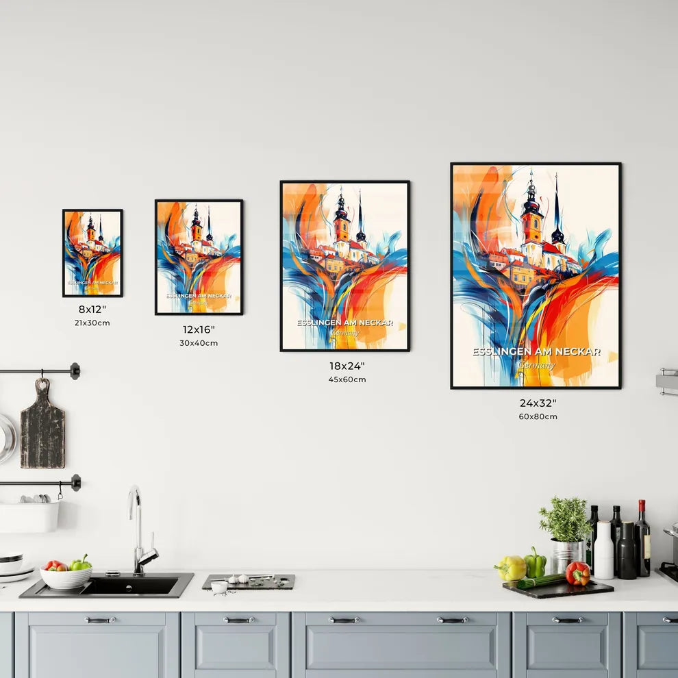Vibrant Esslingen Am Neckar, Germany Kitchen Art