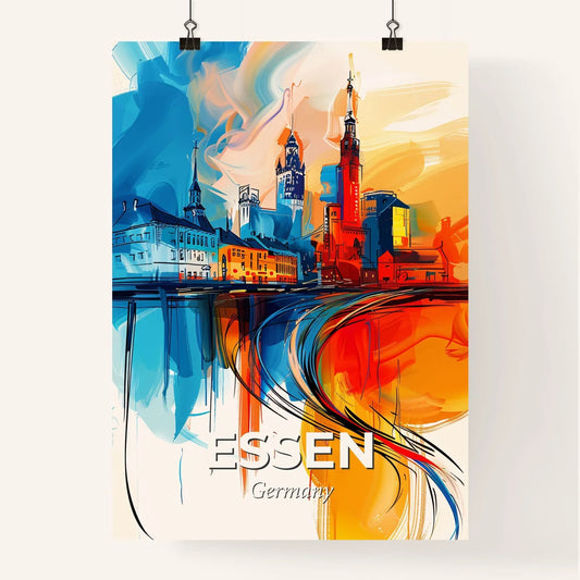 Vibrant Essen, Germany Poster