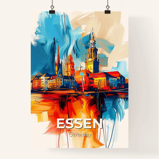 Vibrant Essen, Germany Poster