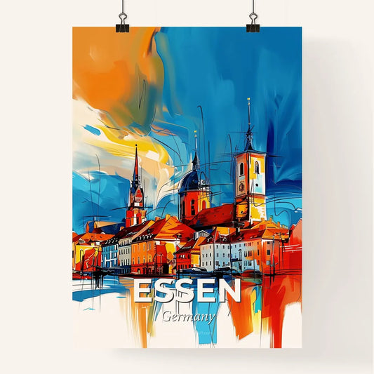 Vibrant Essen, Germany Poster