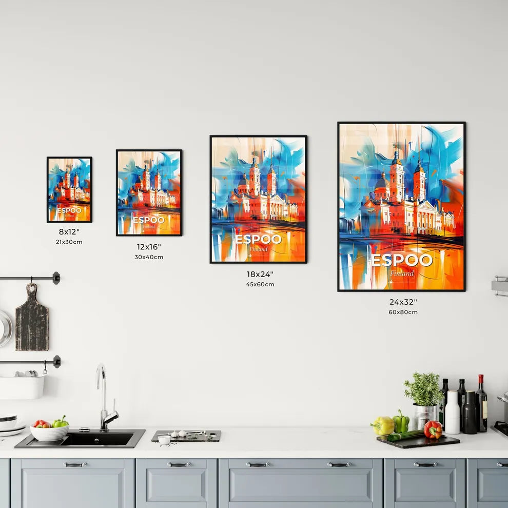 Vibrant Espoo, Finland Kitchen Art