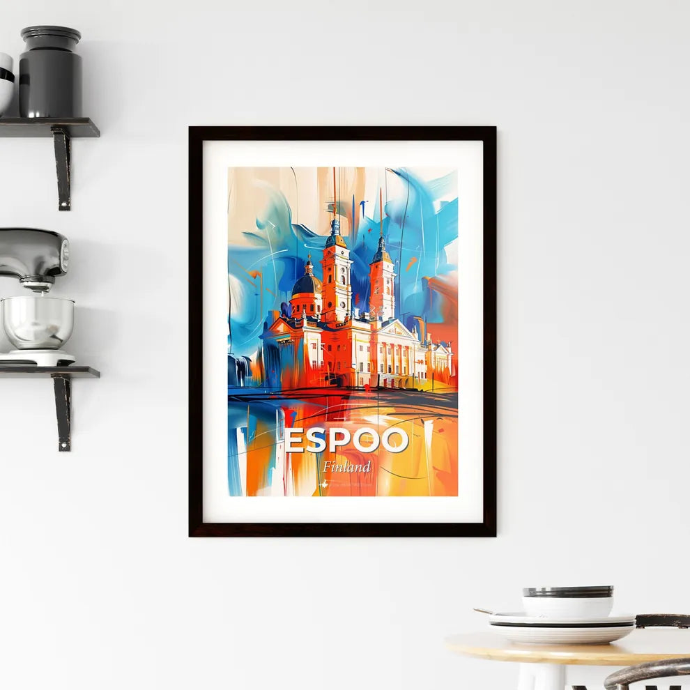 Vibrant Espoo, Finland Framed Print