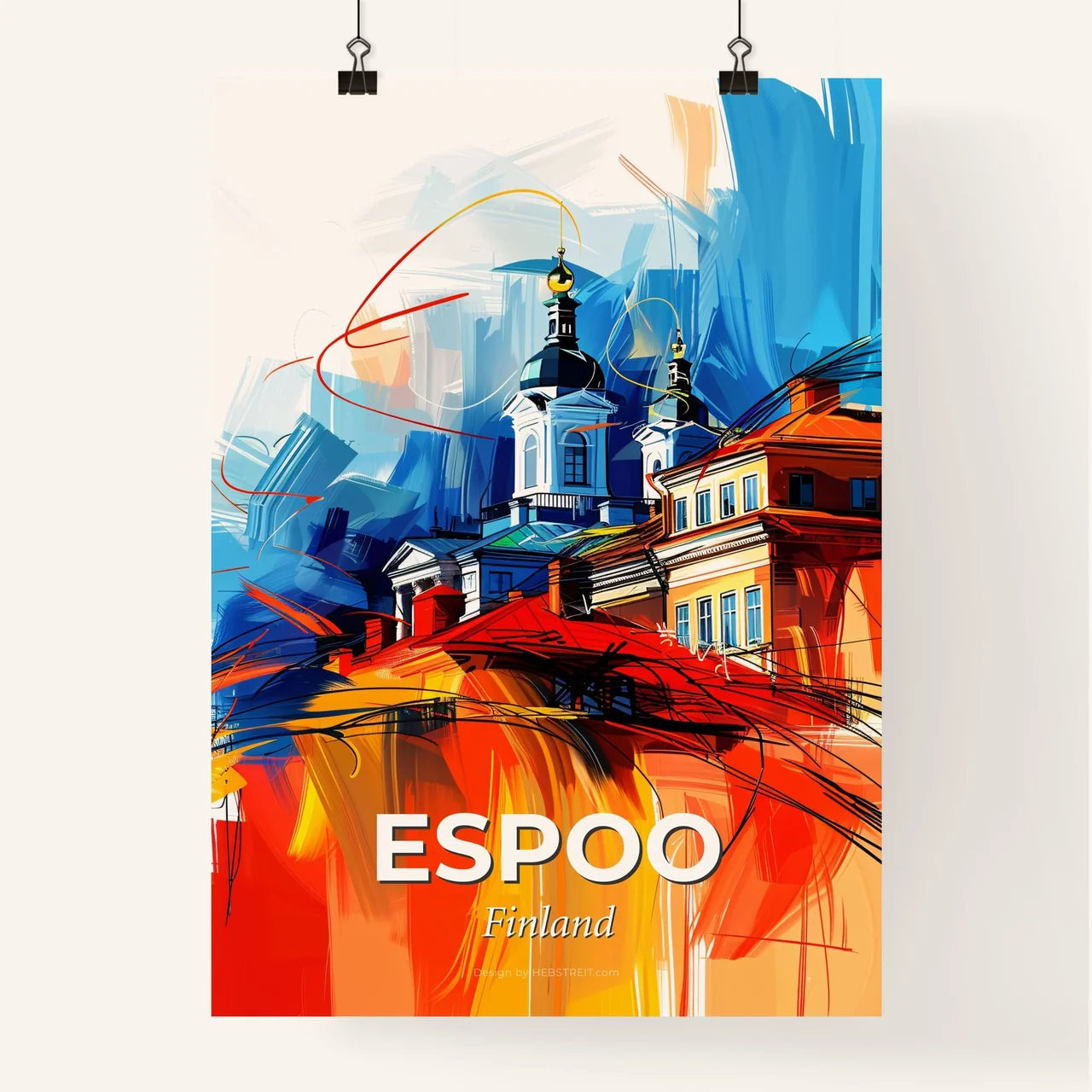 Vibrant Espoo, Finland Poster
