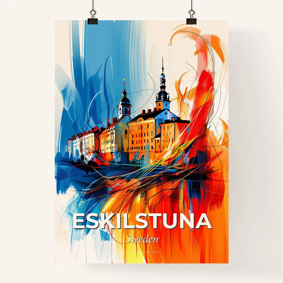 Vibrant Eskilstuna, Sweden Poster