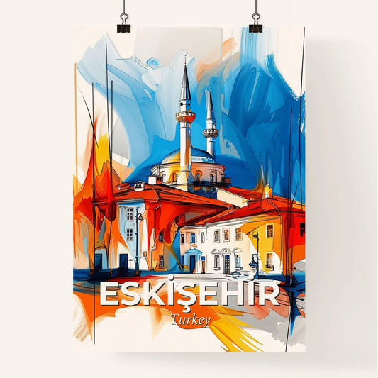 Vibrant Eski̇şehi̇r, Turkey Poster