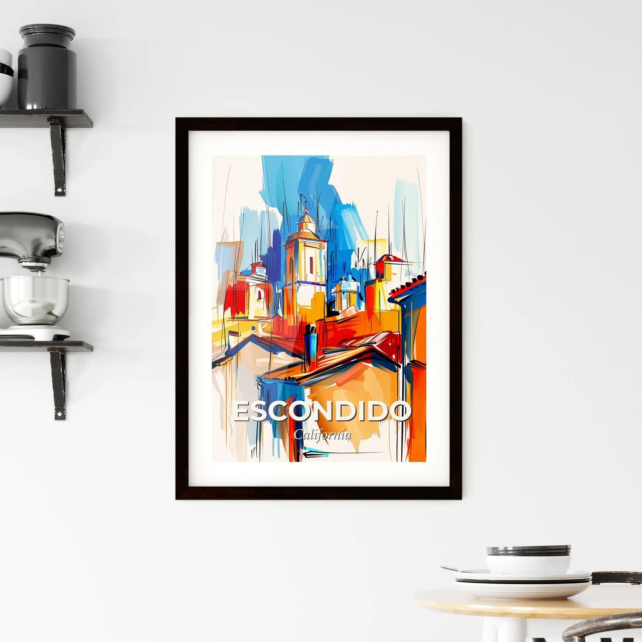 Vibrant Escondido, California Framed Print
