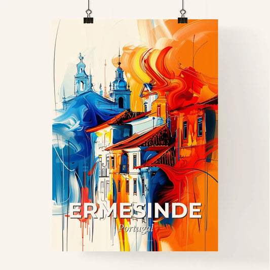 Vibrant Ermesinde, Portugal Poster