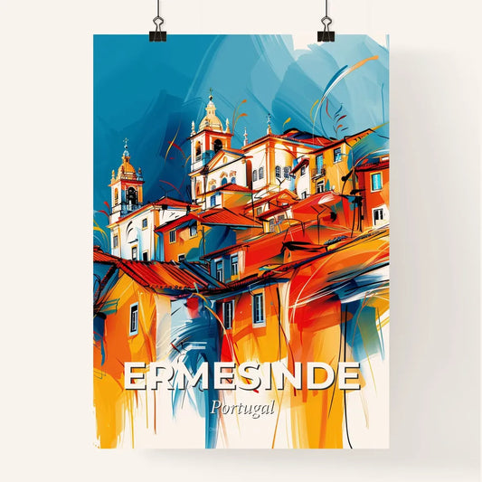 Vibrant Ermesinde, Portugal Poster