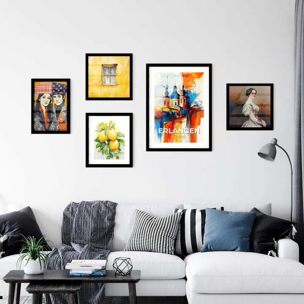 Vibrant Erlangen, Germany Wall Art Collection
