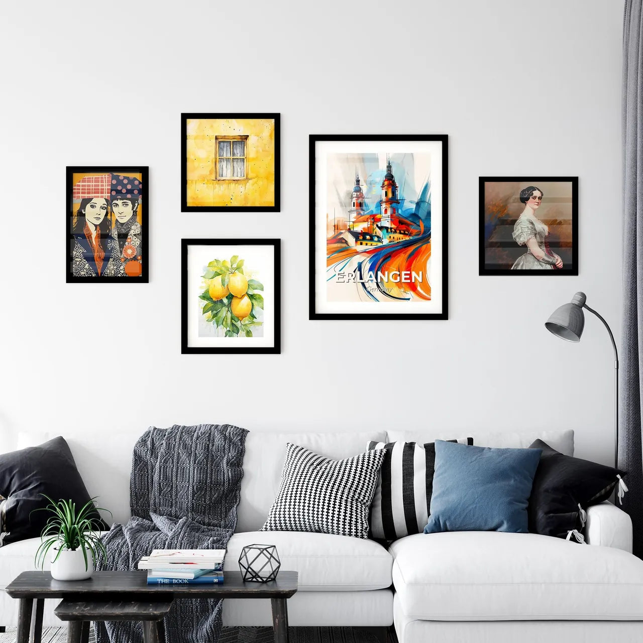 Vibrant Erlangen, Germany Wall Art Collection