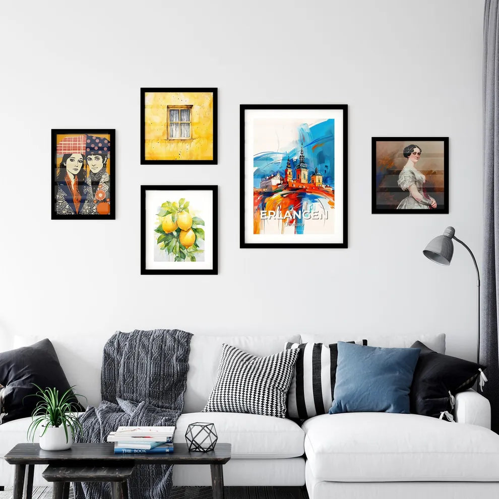 Vibrant Erlangen, Germany Wall Art Collection