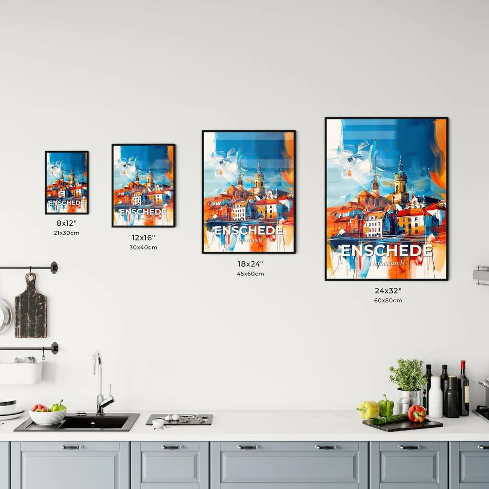 Vibrant Enschede, Netherlands Kitchen Art