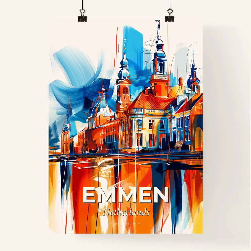 Vibrant Emmen, Netherlands Poster