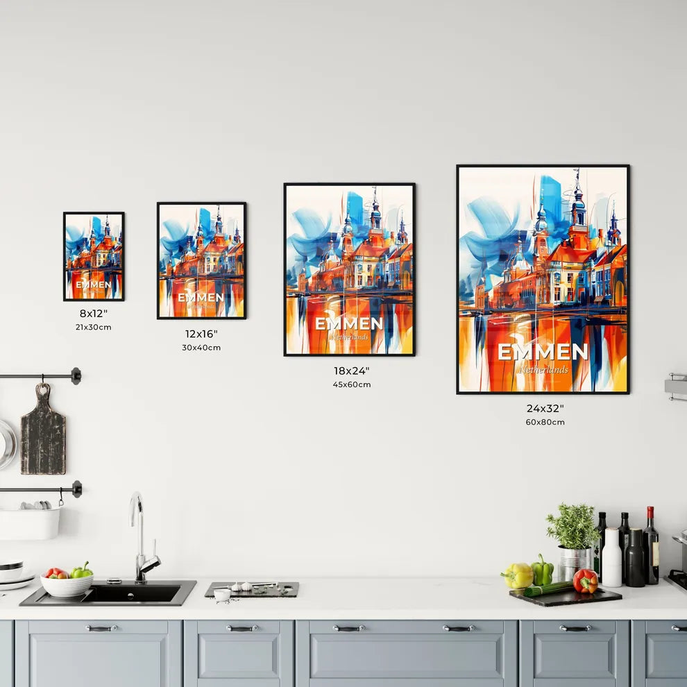 Vibrant Emmen, Netherlands Kitchen Art