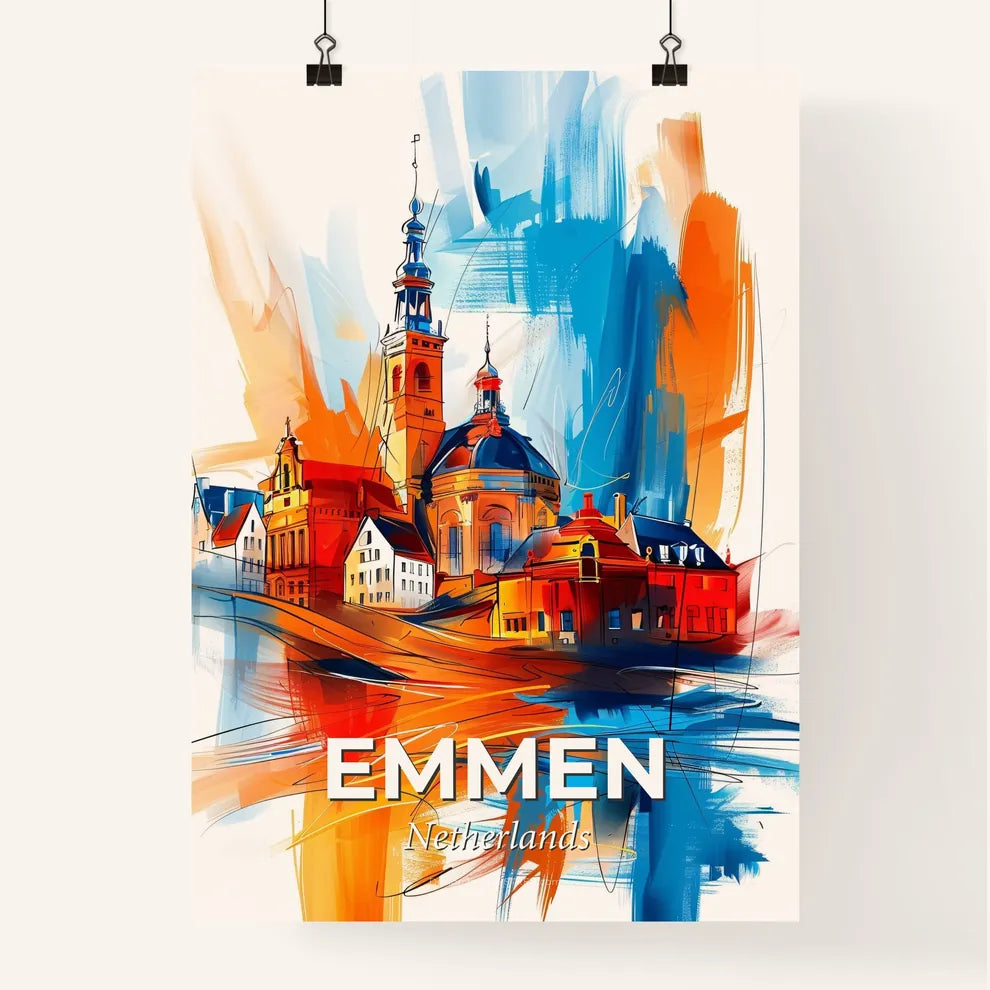 Vibrant Emmen, Netherlands Poster
