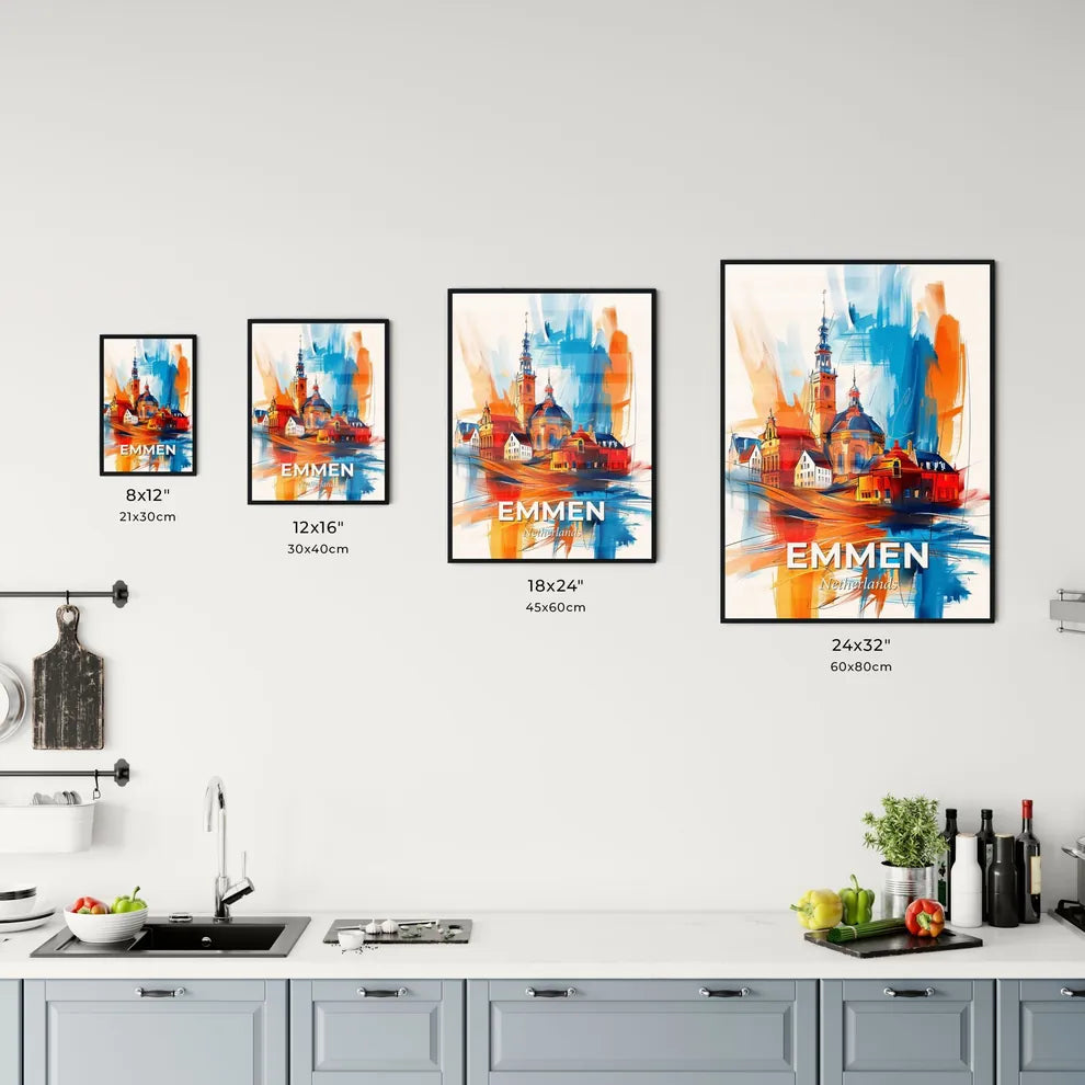 Vibrant Emmen, Netherlands Kitchen Art
