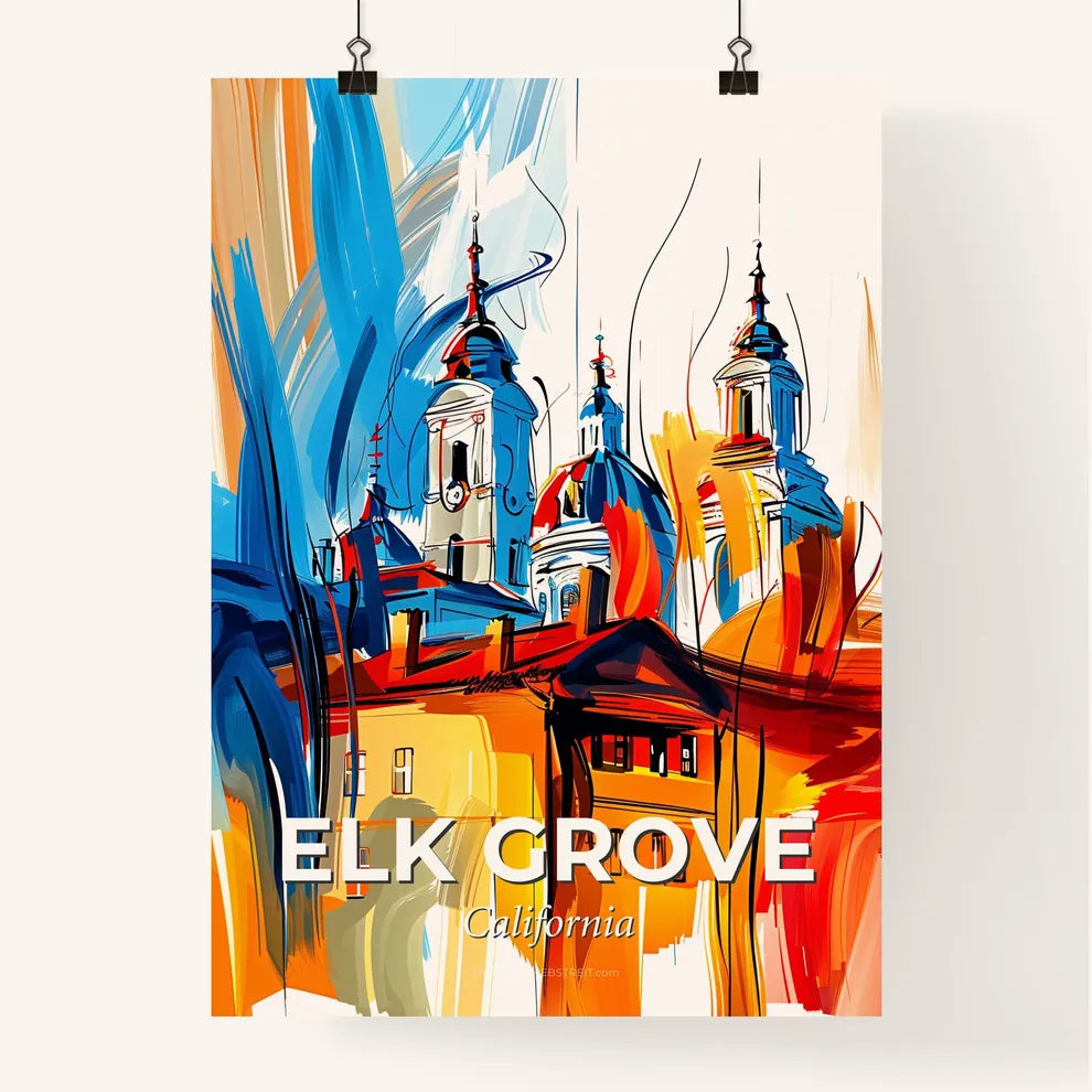 Vibrant Elk Grove, California Poster