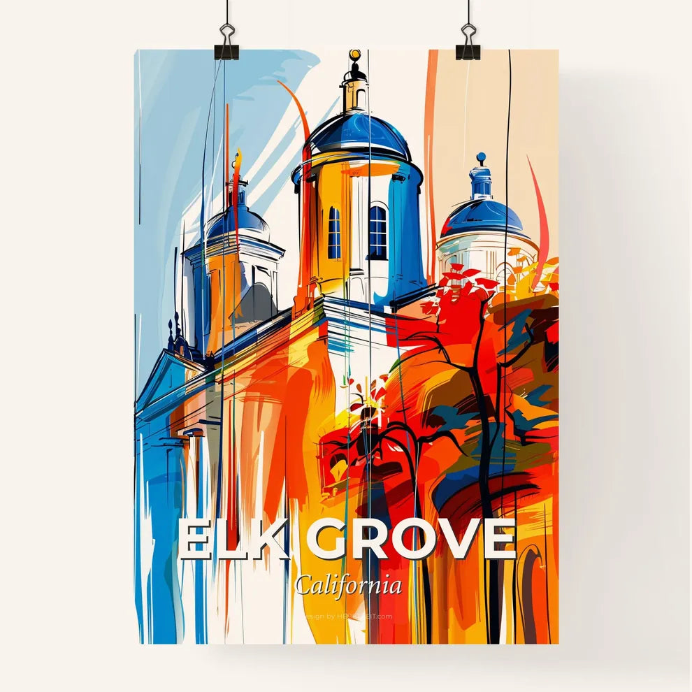 Vibrant Elk Grove, California Poster