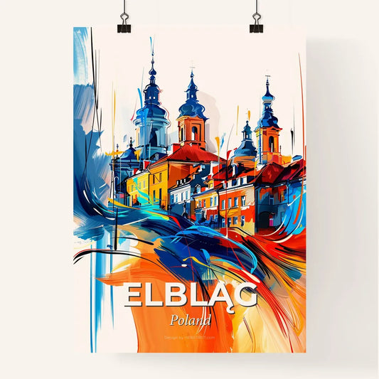 Vibrant Elbląg, Poland Poster