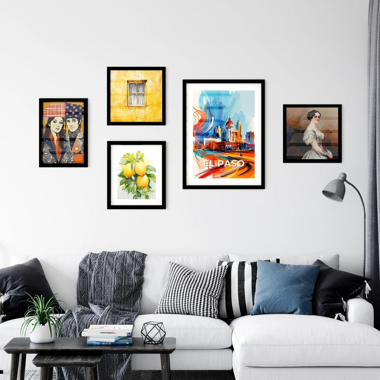 Vibrant El Paso, Texas Wall Art Collection
