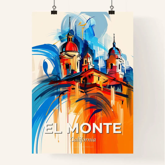 Vibrant El Monte, California Poster