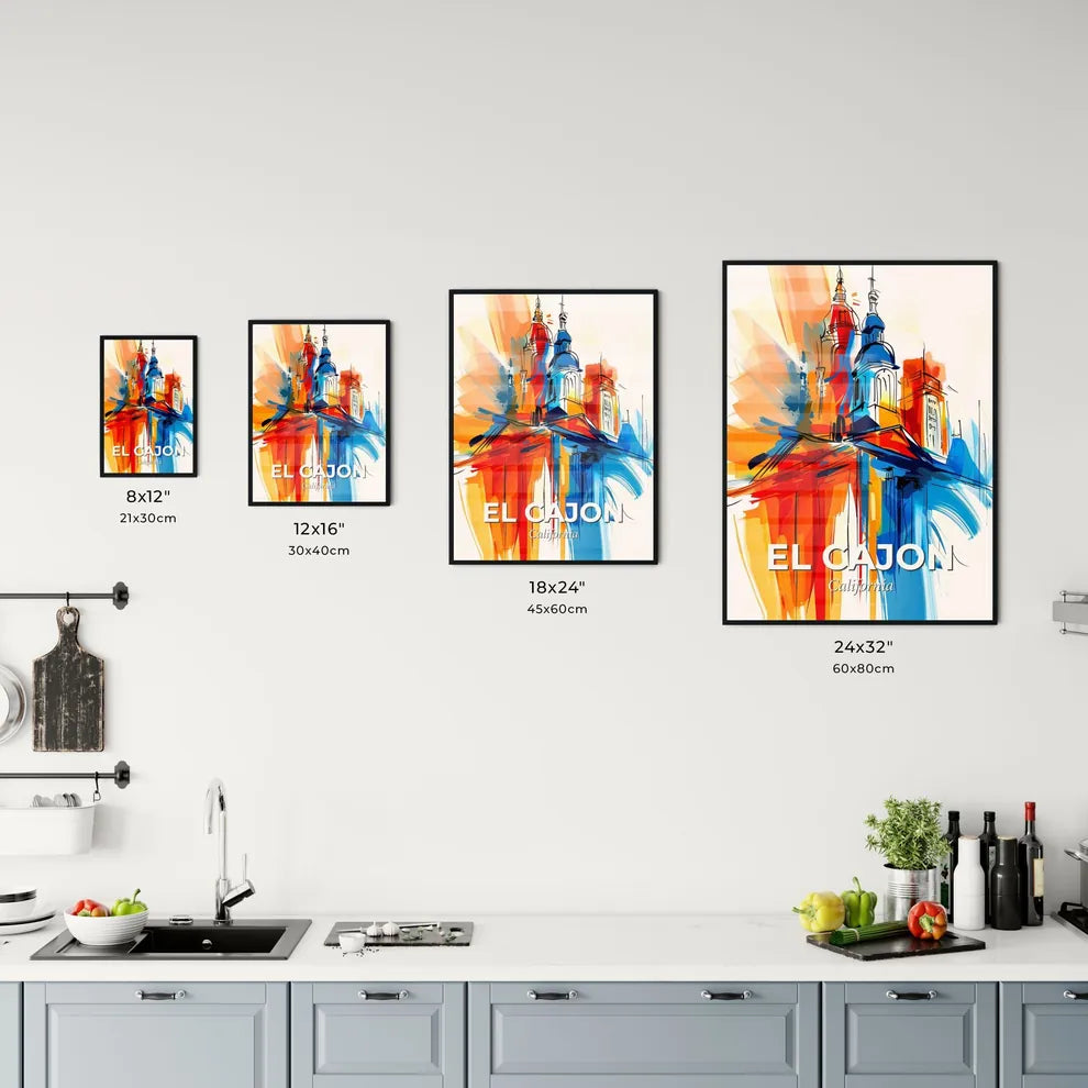 Vibrant El Cajon, California Kitchen Art