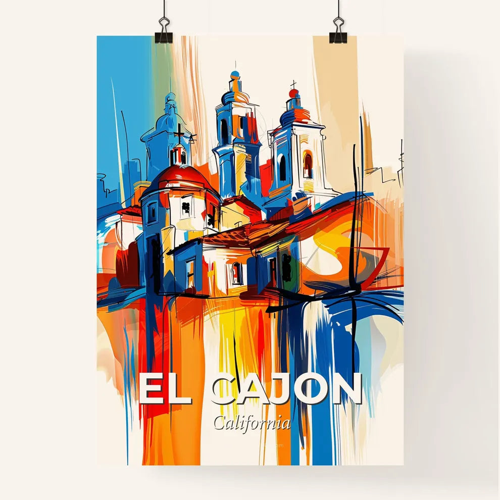 Vibrant El Cajon, California Poster